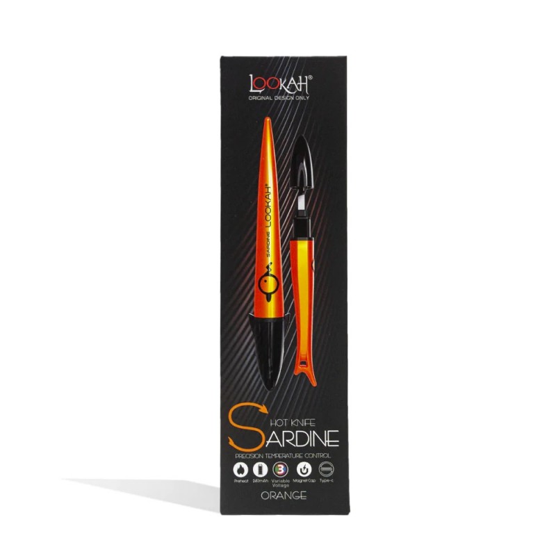 Lookah Sardine Hot Knife, thc, , wax, shatter, resin, extracts, dab